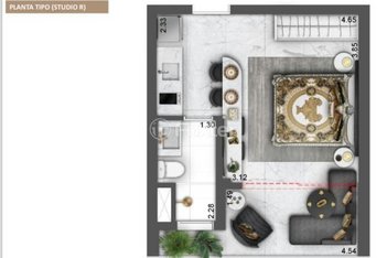 apartment em Rua Ministro Gabriel de Rezende Passos, Moema - São Paulo - SP