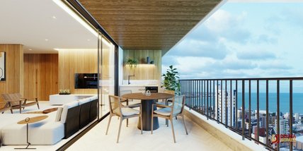 apartment em Avenida Silvino Lopes, Tambaú - João Pessoa - PB