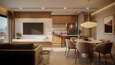 apartment em Rua Mar Del Plata, Barreiros - São José - SC