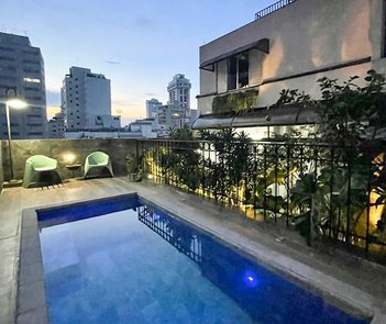apartment em Rua Baronesa de Itu, Santa Cecília - São Paulo - SP