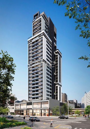 apartment em Avenida República Argentina, Água Verde - Curitiba - PR