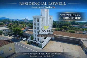 apartment em Rua São Paulo, Itoupava Seca - Blumenau - SC