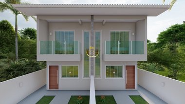 house em Rua das Gabirobas, Madri - Palhoça - SC