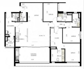 apartment em Rua Didimo Vieira da Silva, Vila Ferroviária - Araraquara - SP