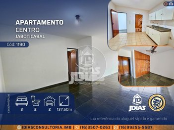 apartment em Rua São Sebastião, Centro - Jaboticabal - SP