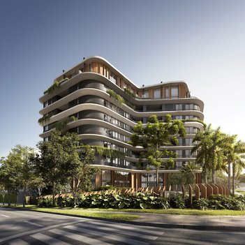 apartment em Rua Murilo do Amaral Ferreira, Água Verde - Curitiba - PR