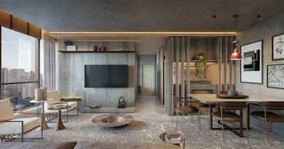 apartment em Rua Funchal, Vila Olímpia - São Paulo - SP