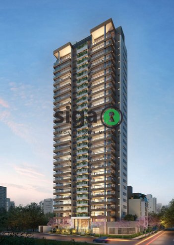 apartment em Rua Barão do Triunfo, Brooklin Paulista - São Paulo - SP