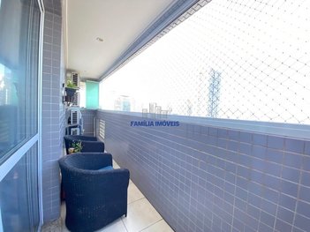 apartment em Rua Pasteur, Gonzaga - Santos - SP