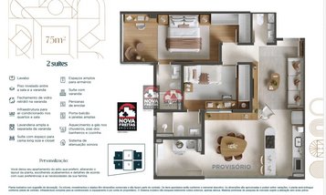 apartment em Avenida Paulo Beker, Vila Adyana - São José dos Campos - SP