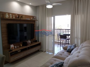 apartment em Rua Salim Daher, Vila Machado - Jacareí - SP