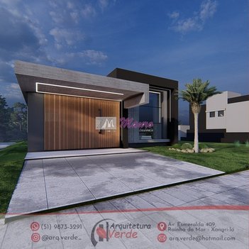 house em Avenida Esmeralda, Rainha do Mar - Xangri-Lá - RS