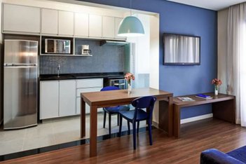 apartment em Rua Sansão Alves dos Santos, Cidade Monções - São Paulo - SP