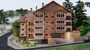 apartment em Rua Tristão de Oliveira, Floresta - Gramado - RS