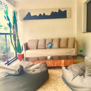 apartment em Rua Mário Pederneiras, Humaitá - Rio de Janeiro - RJ