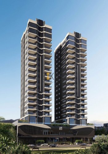 apartment em Rua 226, Meia Praia - Itapema - SC