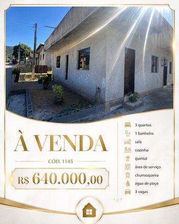 house em Rodovia dos Acores, Ambrosio - Garopaba - SC
