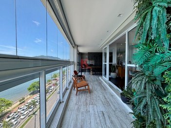apartment em Avenida Rei Pelé, Ponta da Praia - Santos - SP