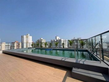 apartment em Rua Colômbia, Guilhermina - Praia Grande - SP