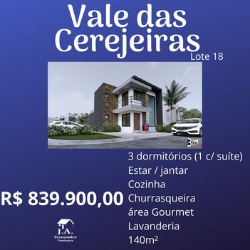 house em das Cerejeiras, Parque da Matriz - Gravataí - RS