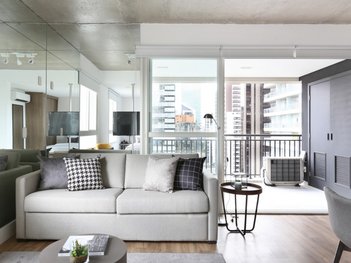 apartment em Rua Jean Peltier, Cidade Monções - São Paulo - SP