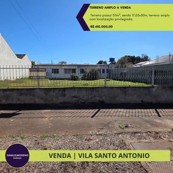 land_lot em Rua Córdoba, Vila Santo Antônio - Maringá - PR