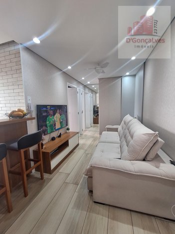 apartment em Rua Manoel da Nóbrega, Centro - Diadema - SP