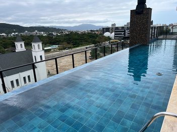 apartment em das Raias, Jurerê Internacional - Florianópolis - SC