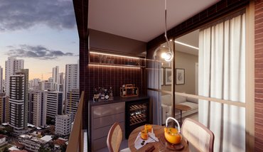 apartment em Rua Real da Torre, Torre - Recife - PE