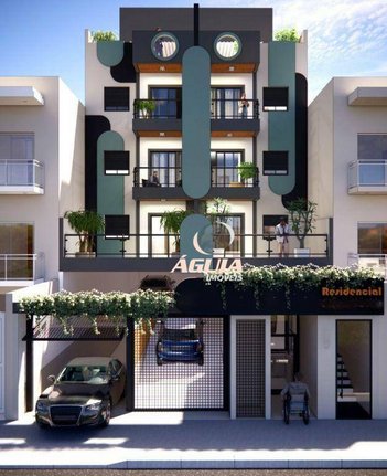 apartment em Rua Silva Teles, Vila Assunção - Santo André - SP