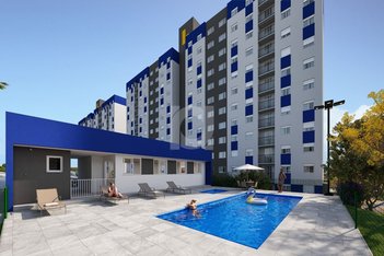 apartment em Rua Marieta Fialho Blessmann, Feitoria - São Leopoldo - RS