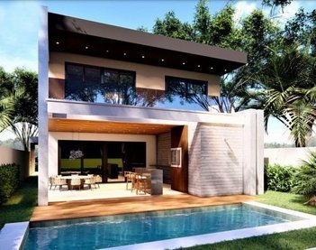 house em Avenida Litorânea, Cararu - Eusébio - CE