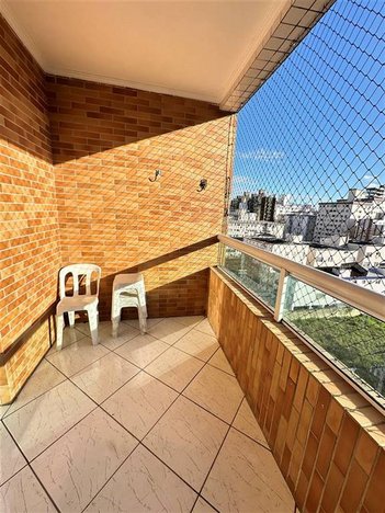 apartment em Rua Mário Tamashiro, Canto do Forte - Praia Grande - SP
