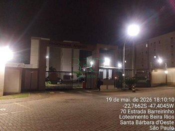 apartment em Estrada do Barreirinho, Residencial Mac Knight - Santa Bárbara D'Oeste - SP
