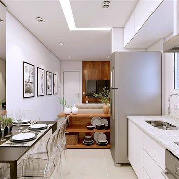 apartment em Rua Leblon, Guilhermina - Praia Grande - SP