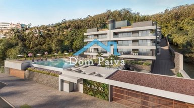apartment em Estrada Haroldo Soares Glavan, Cacupé - Florianópolis - SC