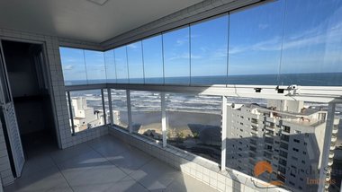apartment em Avenida Juscelino Kubitschek de Oliveira, Caiçara - Praia Grande - SP