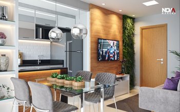 apartment em Rodovia do Sol, Praia de Itaparica - Vila Velha - ES