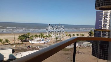 apartment em Praça Antonio Macedo Ferreira Morgado, Ocian - Praia Grande - SP