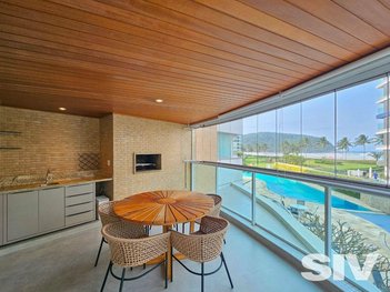 apartment em Largo Maracaí, Riviera - Bertioga - SP