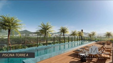 apartment em Estrada Haroldo Soares Glavan, Cacupé - Florianópolis - SC