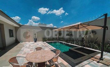 house em Rua Washington Bernardes, Morada da Colina - Uberlândia - MG