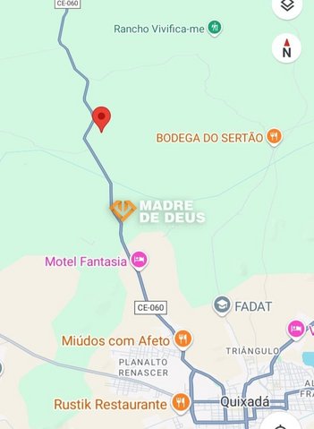 land_lot em CE-060, Centro - Quixadá - CE