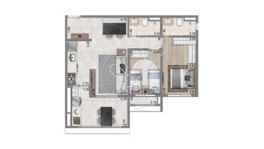 apartment em Rua Francisco de Vitória, Jardim Vila Mariana - São Paulo - SP