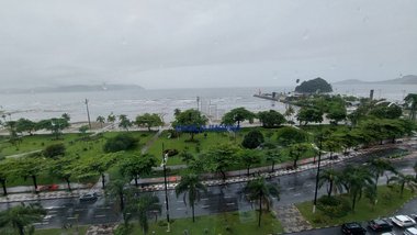 apartment em Avenida Presidente Wilson, José Menino - Santos - SP