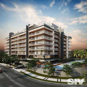 apartment em Passeio dos Jequitibas, Riviera - Bertioga - SP