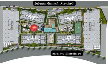 apartment em Alameda dos Rouxinois, Cabral - Contagem - MG