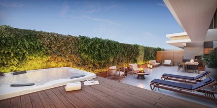 apartment em Rua Bom Jesus, Juvevê - Curitiba - PR