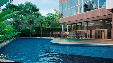 apartment em Rua Real da Torre, Torre - Recife - PE