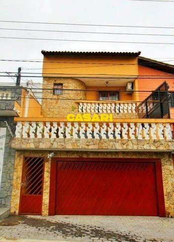 house em Rua Cafelândia, Jardim Alvorada - Santo André - SP